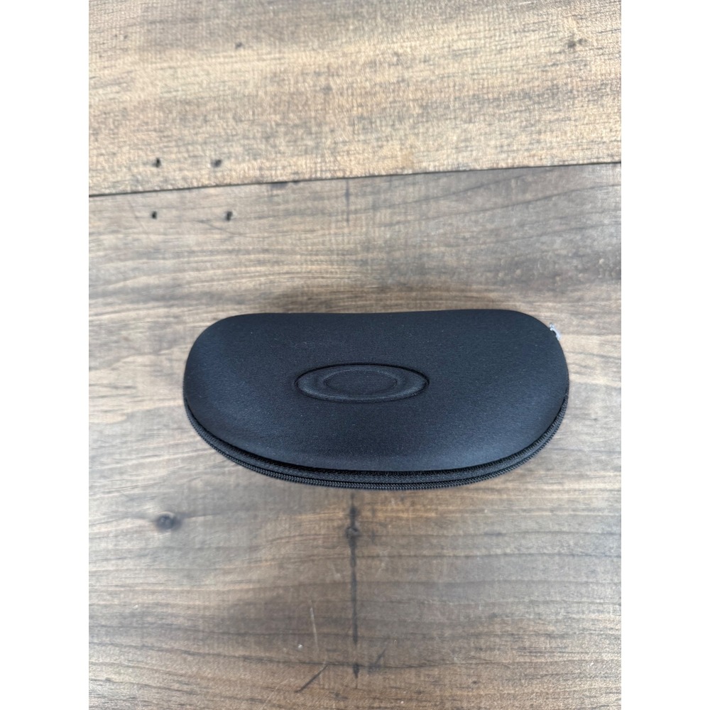 Oakley‎ Eyeglass Sunglasses Hard Shell Zip Case Black Protective Storage
